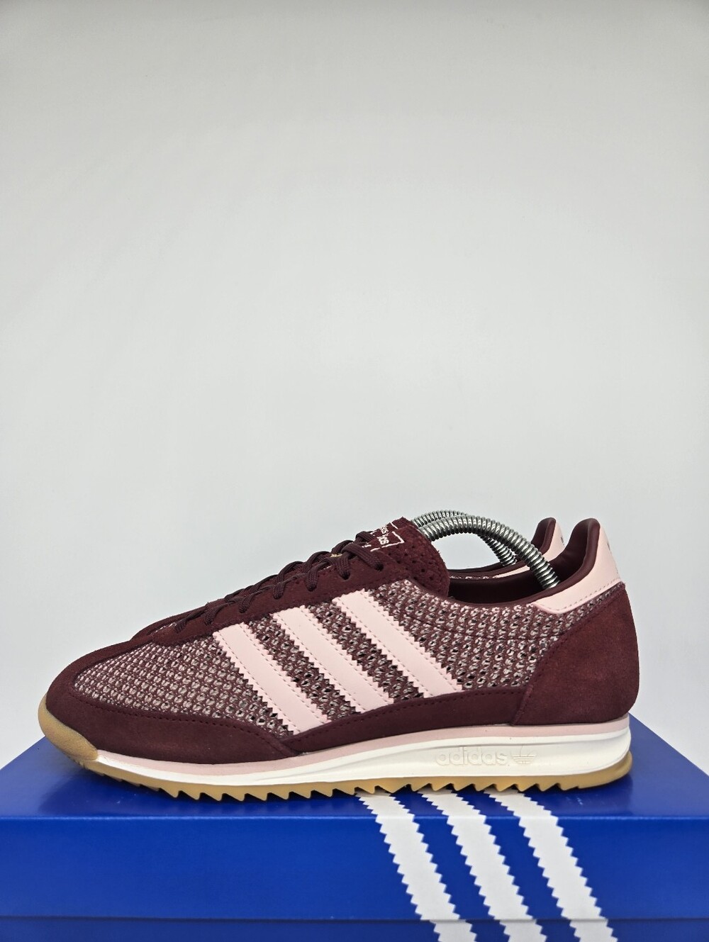 adidas Women's SL 72 OG IH9178 Shadow Red Sandy Pink Off White Shoes Size 10